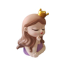 Crown Girl Piggy Coin Bank