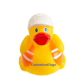 Safety Floating Upright Rubber Duck